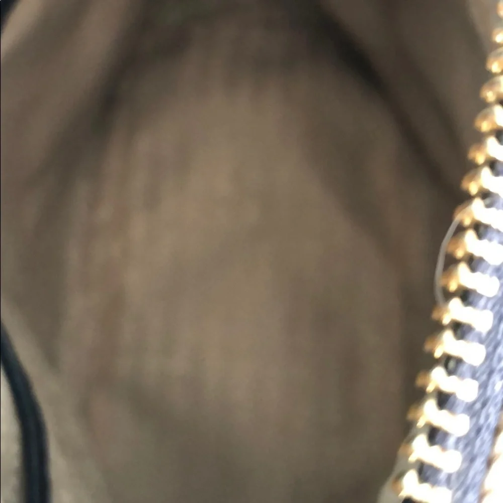 Kate Spade leather and canvas handbag - Picture 4 of 5